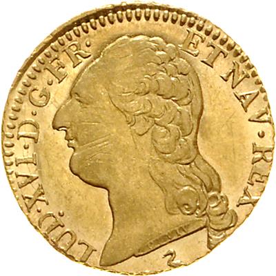 Ludwig XVI. 1774-1793 GOLD - Coins, medals and paper money