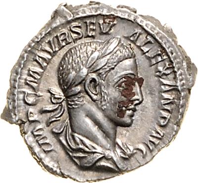 Severus Alexander 222-235 - Münzen, Medaillen und Papiergeld