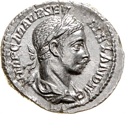 Severus Alexander 222-235 - Münzen, Medaillen und Papiergeld