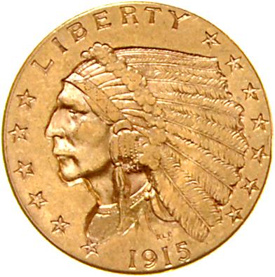 U. S. A. GOLD - Mince a medaile