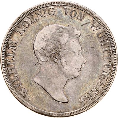 Württemberg, Wilhelm I. 1816-1864 - Mince a medaile