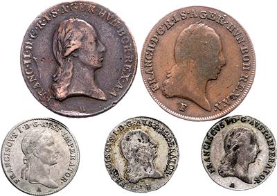 Franz II./I. - Münzen, Medaillen und Papiergeld