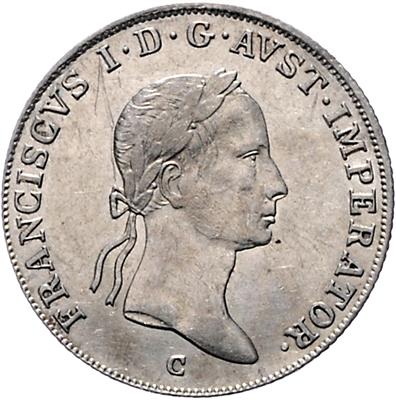 Franz II./I. - Monete, medaglie e carta moneta