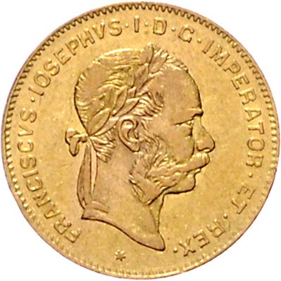 Franz Josef I. GOLD - Münzen, Medaillen und Papiergeld