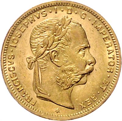 Franz Josef I. GOLD - Münzen, Medaillen und Papiergeld