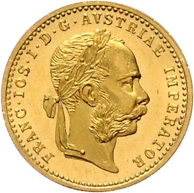 Franz Josef I. GOLD - Münzen, Medaillen und Papiergeld