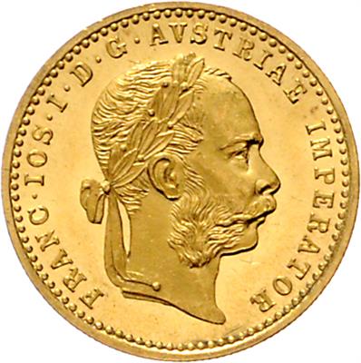 Franz Josef I. GOLD - Münzen, Medaillen und Papiergeld