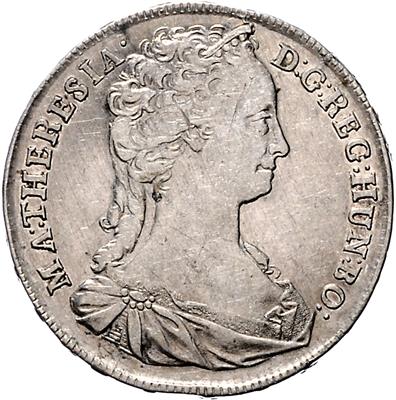 Maria Theresia - Münzen, Medaillen und Papiergeld