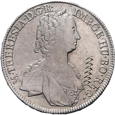 Maria Theresia - Münzen, Medaillen und Papiergeld