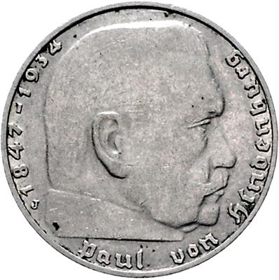 Deutsches Reich 1933-1945 - Monete, medaglie e carta moneta