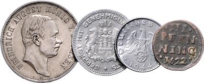 Deutschland vor 1945 - Münzen, Medaillen und Papiergeld
