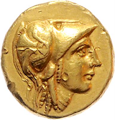 Keltische Imitation eines Alexander III. Goldstaters - Monete, medaglie e carta moneta