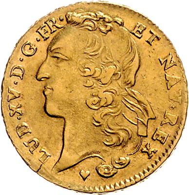 Louis XV. 1715-1774 GOLD - Mince a medaile