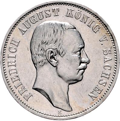 Sachsen - Monete, medaglie e carta moneta