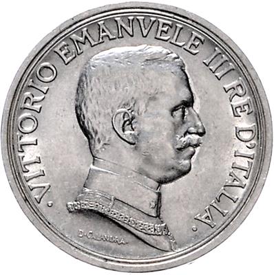 Vittorio Emanuele III. 1900-1946 - Mince a medaile