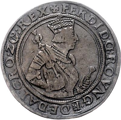 Ferdinand I. als König - Mince a medaile