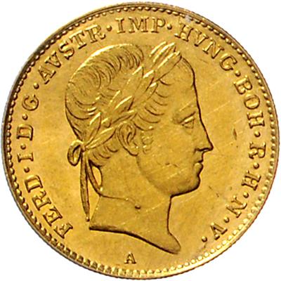 Ferdinand I. GOLD - Mince a medaile