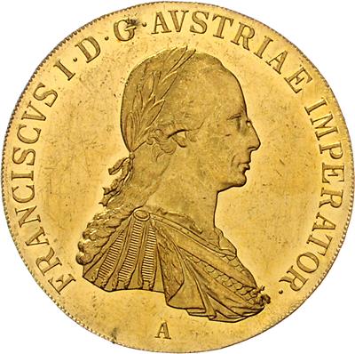 Franz I., GOLD - Mince a medaile