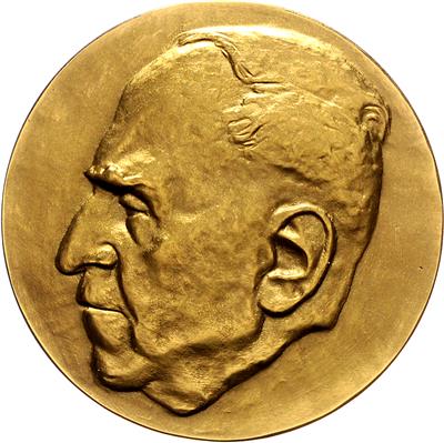 Otto-Hahnpreis für Chemie, verliehen an Georg Wittig 1967 - Mince a medaile