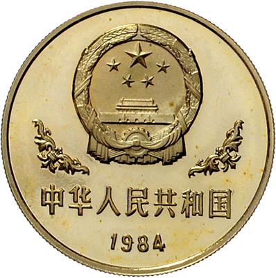 China, VolksrepublikPandamotiv - Münzen und Medaillen