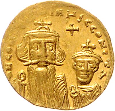 Constans II. 641-668, GOLD - Monete e medaglie