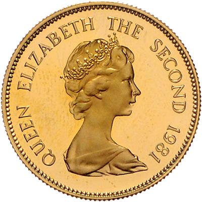 Hong Kong, Elisabeth II. GOLD - Monete e medaglie