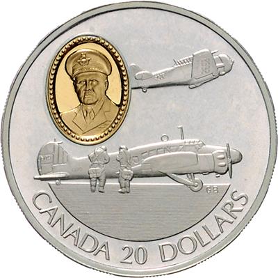 Kanada- Geschichte der Luftfahrt - Münzen und Medaillen