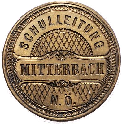 Mitterbach, Oberaschbach, Lilienfeld und Hermannschlag, alle NÖ - Coins and medals