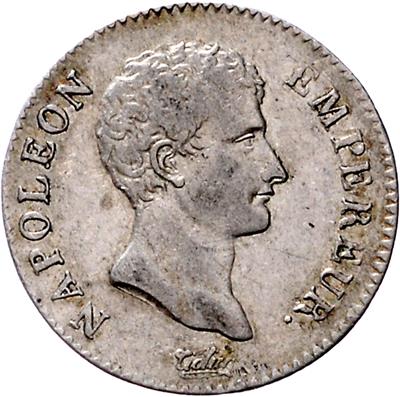 Napoleon I. 1804-1814, 1815 - Mince a medaile
