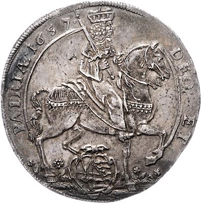 Sachsen A. L., Johann Georg II. 1656-1680 - Mince a medaile