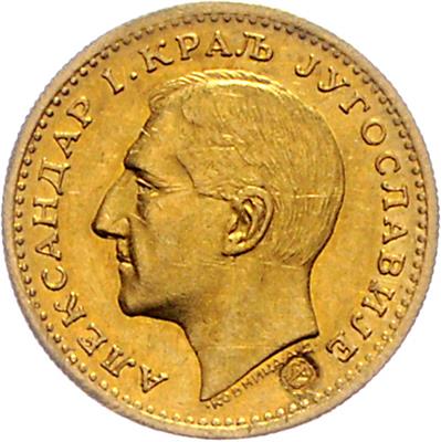 Alexander I. 1921-1934 GOLD - Mince a medaile