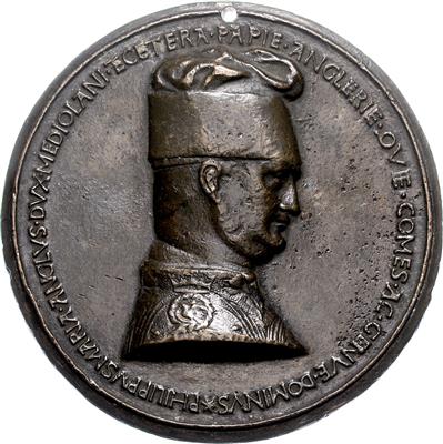 Antonio Pisano, gen. Pisanello, Herzog Filippo Maria Visconti von Mailand 1391-1447 - Monete e medaglie