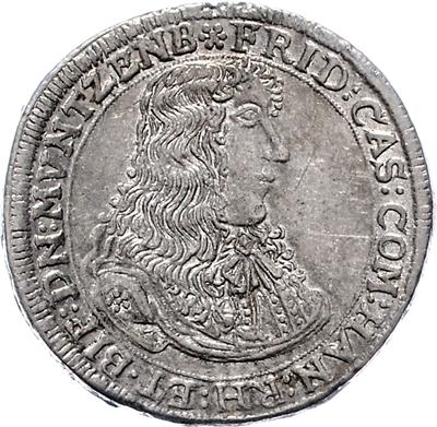 Hanau-Münzenberg, Friedrich Casimir 1641-1685 - Monete e medaglie