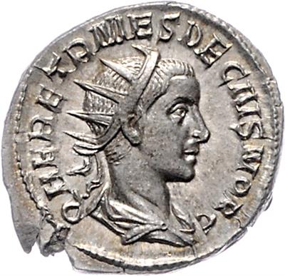 Herennius Etruscus Caesar - Monete e medaglie