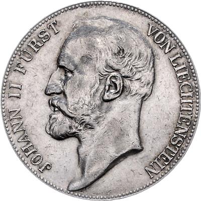 Johann II. 1858-1929 - Coins and medals