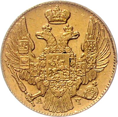 Nikolaus I. 1825-1855, GOLD - Monete e medaglie