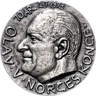 Olav V. 1967-1991 - Coins and medals