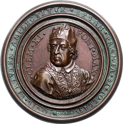 Papst Clemens XI. 1700-1721 - Münzen und Medaillen
