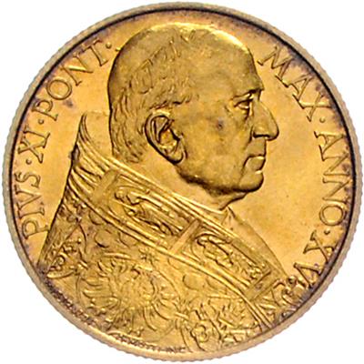Papst Pius XI. 1922-1939 GOLD - Mince a medaile
