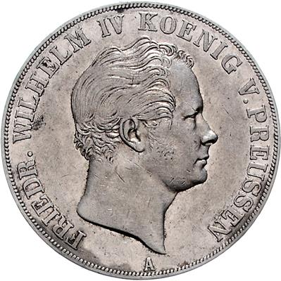 Preussen, Friedrich Wilhelm IV. 1840-1861 - Mince a medaile