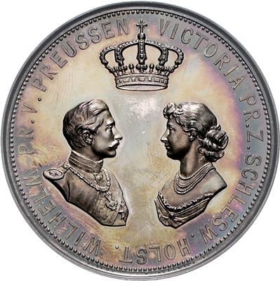 Preussen, Wilhelm I. 1861-1888 - Mince a medaile