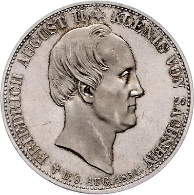 Sachsen, Friedrich August II.1836-1854 - Mince a medaile