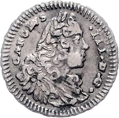 Sizilien, Karl III. von Habsburg 1720-1734 - Coins and medals