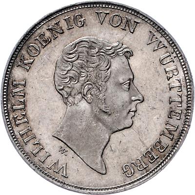 Württemberg, Wilhelm I. 1816-1864 - Mince a medaile