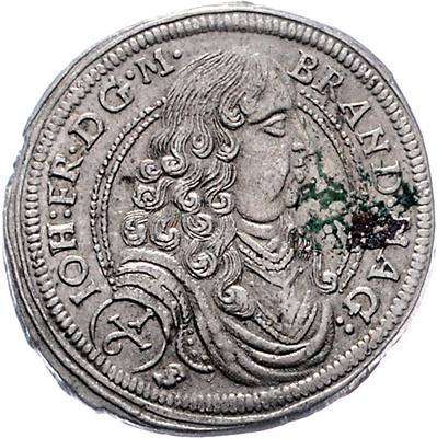 Brandenburg-Ansbach, Johann Friedrich 1667-1686 - Coins and medals
