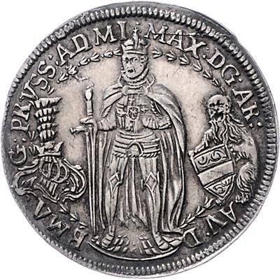 Eh. Maximilian als Hochmeister des Deutschen Ritterordens - Monete e medaglie