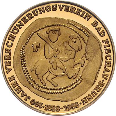 Fischauer Pfennig 1164-1192 GOLD - Monete e medaglie