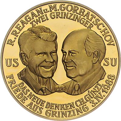 Grinzinger Gulden GOLD - Münzen und Medaillen