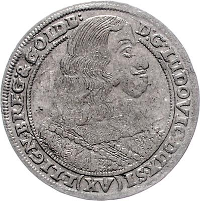Liegnitz-Brieg, Ludwig IV. in Liegnitz 1654-1663 - Münzen und Medaillen