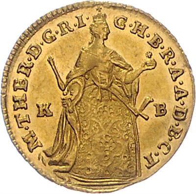 Maria Theresia, GOLD - Mince a medaile
